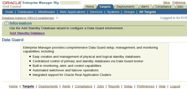 Oracle Data Guard License 11G Amendment