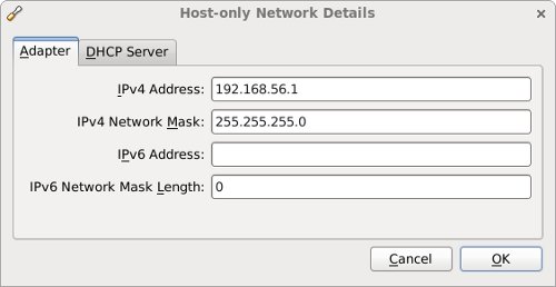 Host-Only Network Details