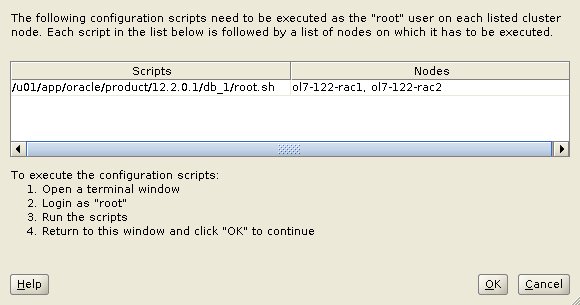DB - Execute Configuration Scripts