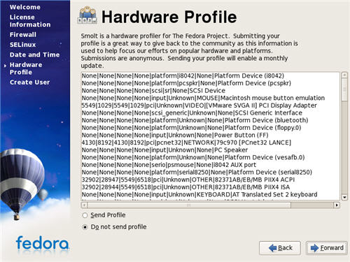 Hardware Profile
