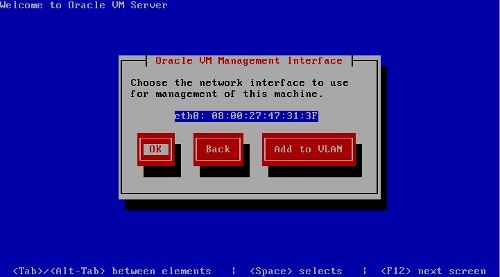 OVM Server: Management Interface
