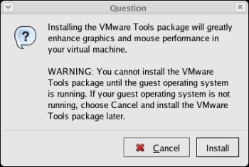 Install VMware Question