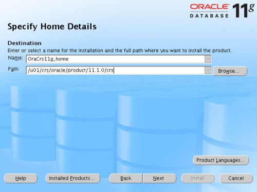 Clusterware Oracle Home