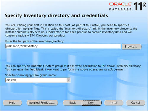 Clusterware Inventory