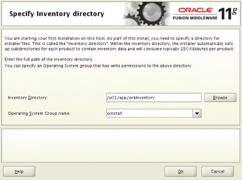 Specify Inventory Directory