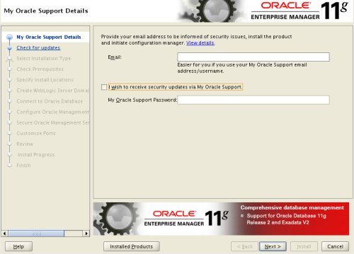 GC My Oracle Support Details