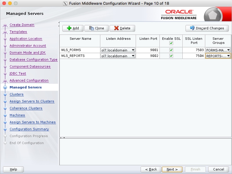 launch oracle 6i from web page