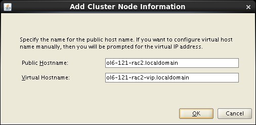 Grid - Add Cluster Node Information