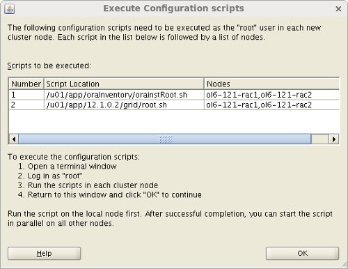 Grid - Execute Configuration Scripts