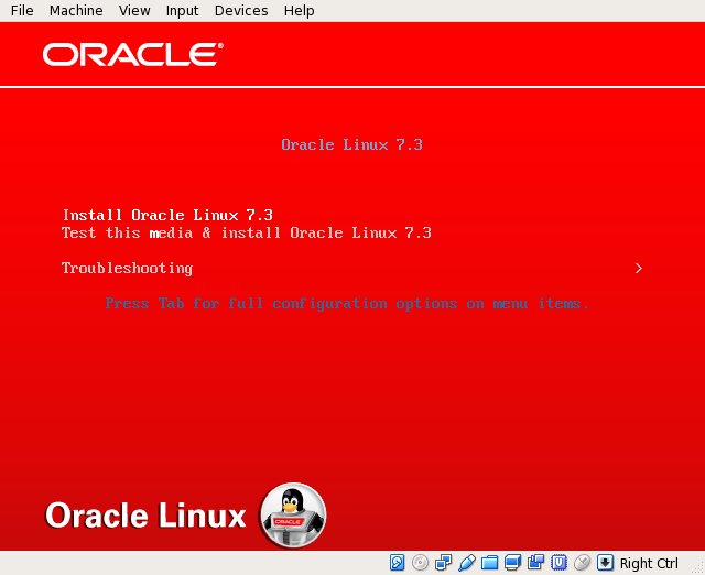 Oracle Linux Boot