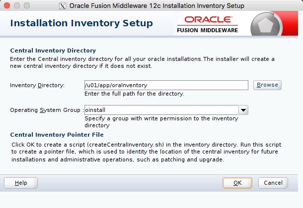 Oracle Base Oracle Weblogic Server Wls 12cr2 12 2 1