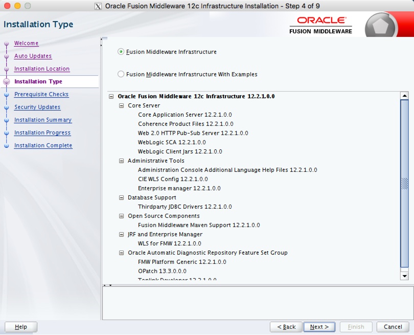 Oracle Base Oracle Weblogic Server Wls 12cr2 12 2 1