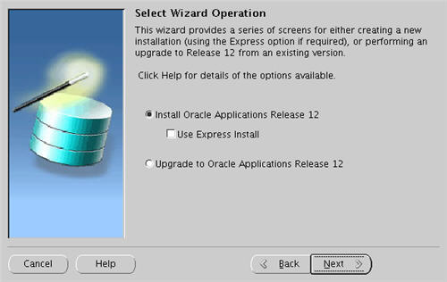 Select Wizard Operation