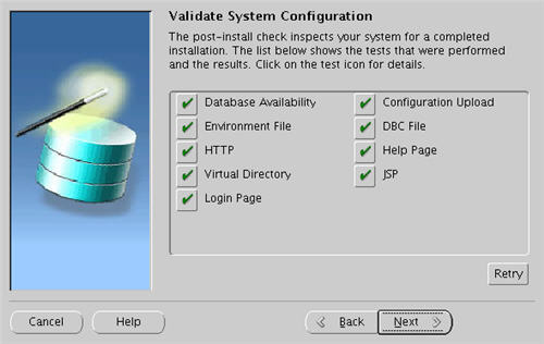 Validate System Configuration
