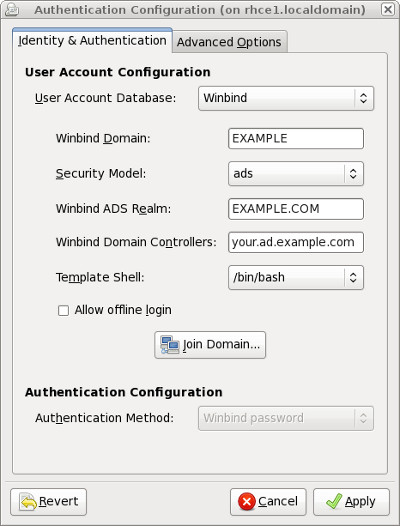 system-config-authentication 2