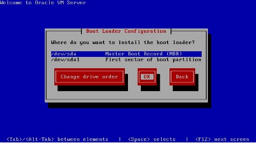 OVM Server: Boot Loader